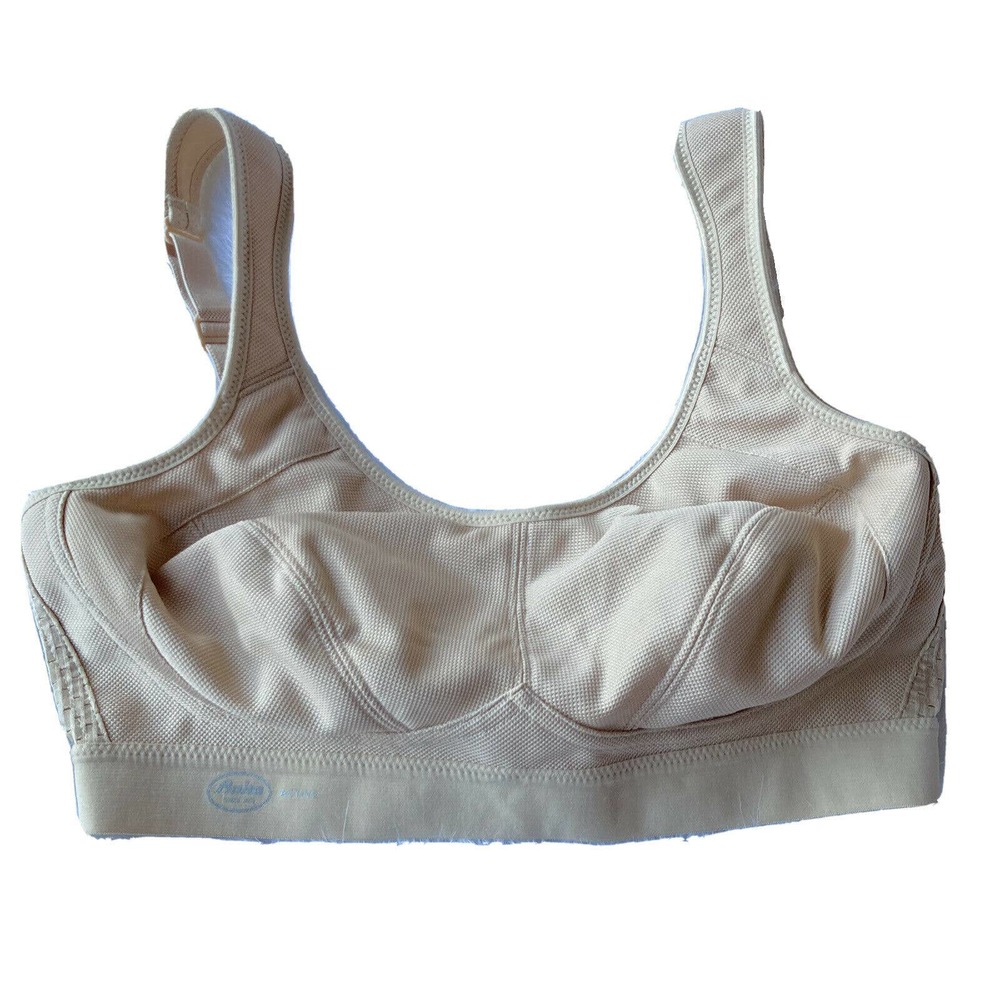 Anita Active Bra Sz Small Tan Training Support Workout Sport Yoga Womens Neutral